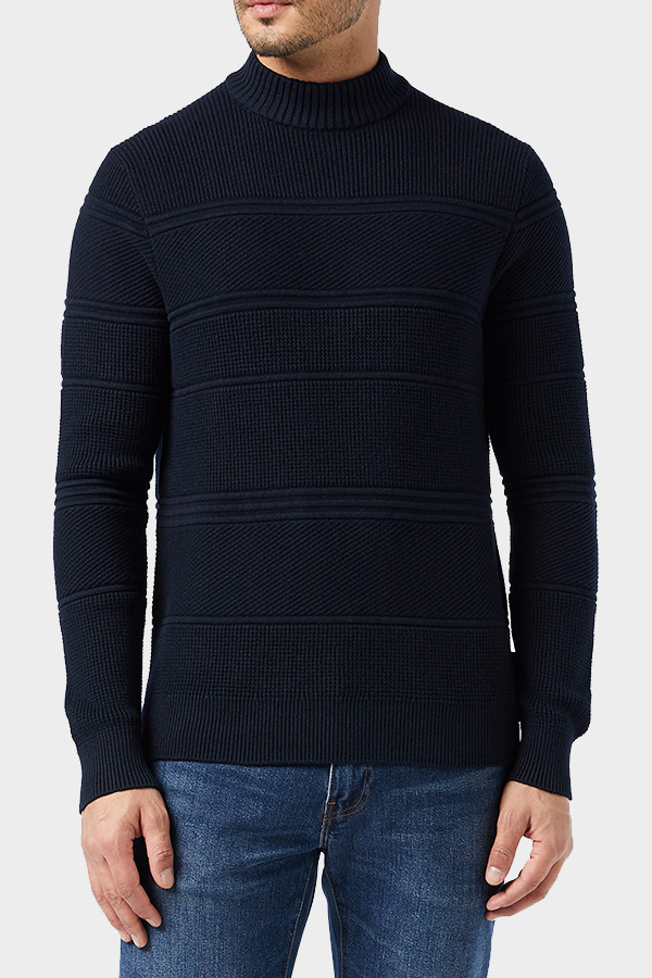 ΠΛΕΚΤΗ ΜΠΛΟΥΖΑ BUGATTI - 390 ΜΠΛΕ